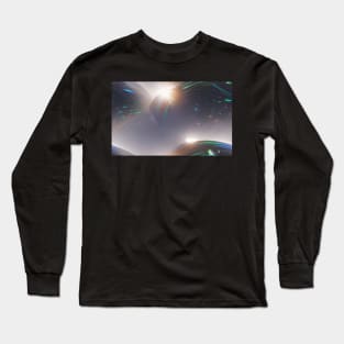 Seamless Holographic Texture XV Long Sleeve T-Shirt